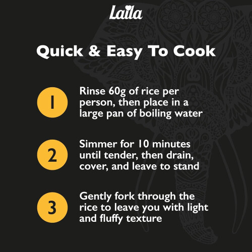 Laila Xtra Long Basmati Rice 10Kg 2