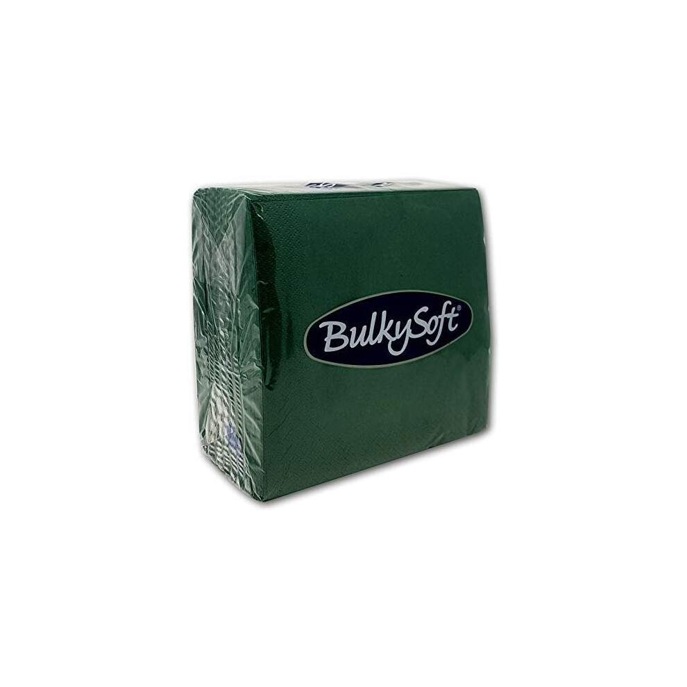 Bulky Soft Paper Serviettes Soft Napkins 40X40cm 2Ply Bulkysoft Solid Colours Choose C