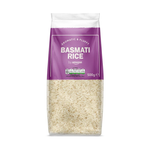 by Amazon Basmati Rice 5 packs of 500g 2