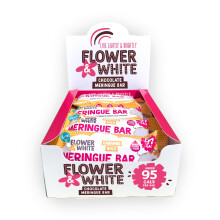 Flower White Caramel Gold Meringue Bars Pack of 15 97 Calories Per 20g Ba