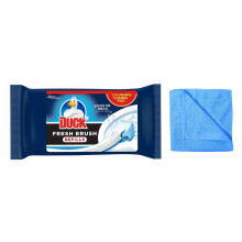 Duck Fresh Brush Refills 12 Flushable Cleaning Pads Biodegradable Duck Toi