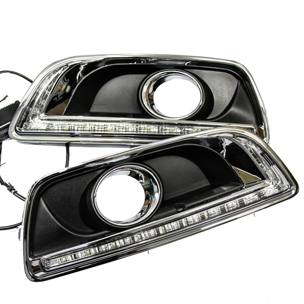Led Daytime Running Drl Turn Signal Fog S For Chevrolet Malibu 20122015, 2Pcs Blue Light/White/Yellow 9365049040075