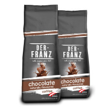 DerFranz Coffee flavoured with Chocolate ground 2 x 500 g