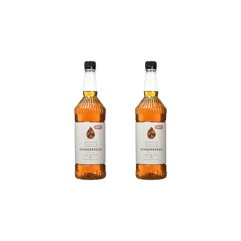 Simply Sugar Free Gingerbread Syrup Low Calorie Vegan Nut Free Flavoured S