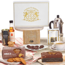 Edmond Charles Gourmet Coffee Chocolate Gift Hamper Luxury Box with Edmo