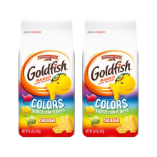 Pepperidge Farm Goldfish Colors Cheddar Cheese Crackers Baked Snack Cracker