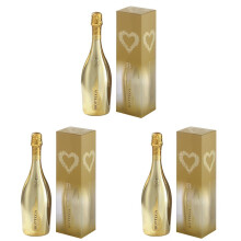 Bottega Gold Sparkling Wine with Gift Box 750 ml Pack of 3