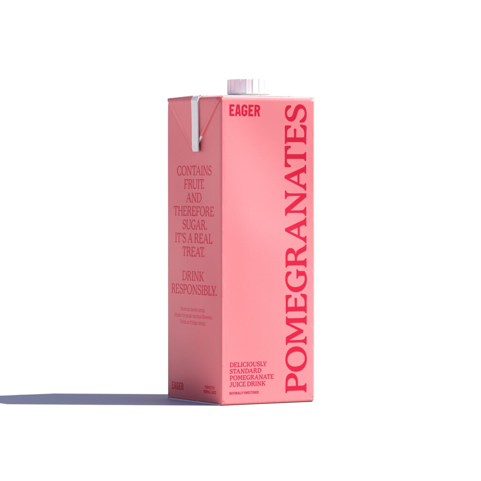 Eager Pomegranate Juice Drink Naturally Sweetened Refreshing Fruit Drink Si