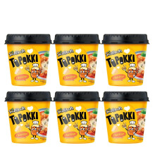 SamSam Instant Tteokbokki Topokki Korean Rice Cakes Chewy Street Snack, Multi Flavours, Carbonara, Cheese, Curry, Garlic Teriyaki, Jjajang, Rose, Ori