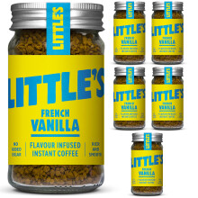 Littles French Vanilla Flavoured Instant Coffee 6 Pack 50g x 6 Rich Smoot