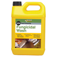 Everbuild 404 Fast Powerful Fungicidal Wash – Removes Lichens, Fungi and Algae – Exterior and Interior use – 5 Litre