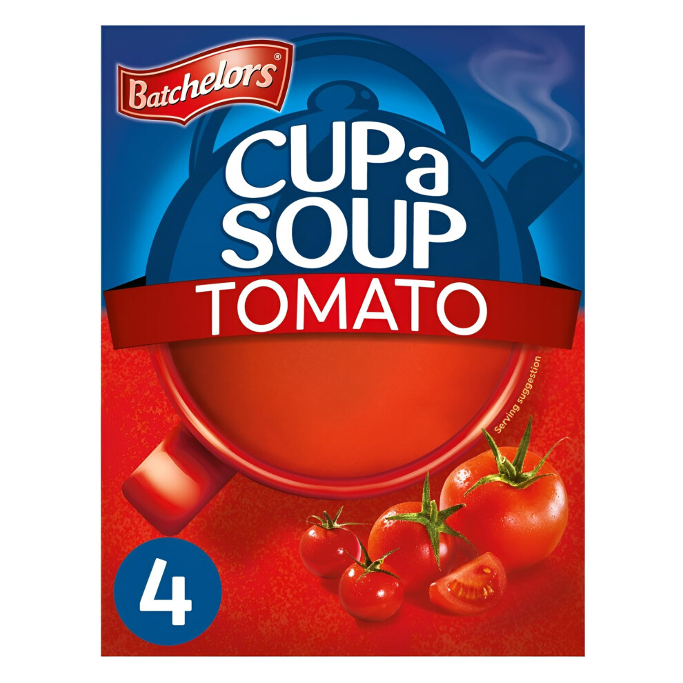 Batchelors Cup A Soup Tomato Instant Soup 4 Sachets Per 93 G Pack Of 1