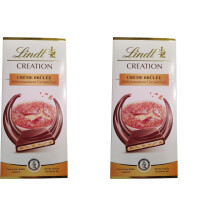 Lindt Heavenly Crème Brulee Milk 150 g Pack of 2