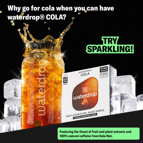 waterdrop Microdrink COLA Special Edition  Water Flavouring  Hydration Tab 2