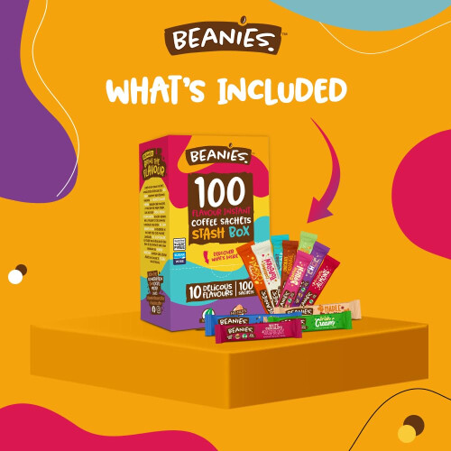 Beanies Flavoured coffee sticks  100 sticks 2