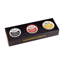 Traditional Trio of Cheese Gift Box Three AwardWinning Waxed Truckles by t
