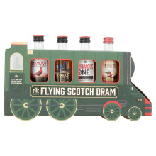 Famous Grouse Whisky Selection The Flying Scotch Dram Train gift Set Includ