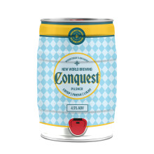 New World Brewing Conquest 5 Litre Mini Keg