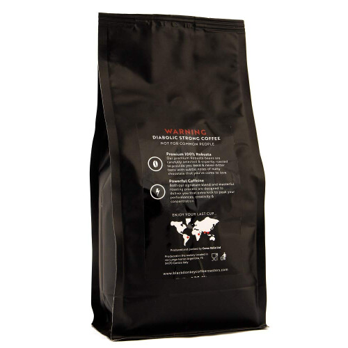 DEVILS ROAST  ExtraStrong Highly Caffeinated  500g Ground Coffee  Robusta C 2