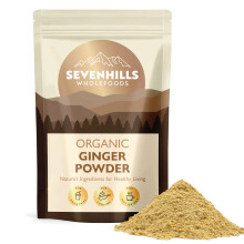 Sevenhills Wholefoods Organic Ginger Powder 400g 100 Pure Natural Ideal