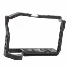 Aluminum Camera Cage for Z50, 1/4" & 3/8" Screw Holes, Lightweight 210g