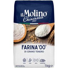 il Molino Chiavazza Type 00 Soft Wheat Flour 1kg - Multipurpose Flour | Ideal for Cakes, Breads, Pizza & Fresh Pasta