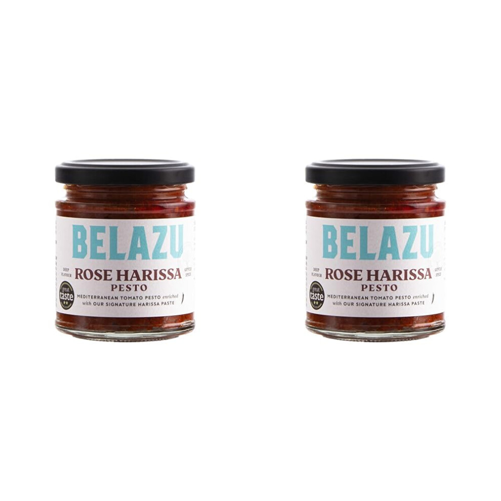 Belazu Rose Harissa Pesto 165G Pack Of 2