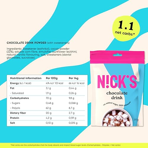 NICKS Chocolate drink, Instant Hot Chocolate Cocoa 1