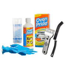 Oven cleaner heavy duty Kit  Including 500ml Cleaning Solution Crevice brus