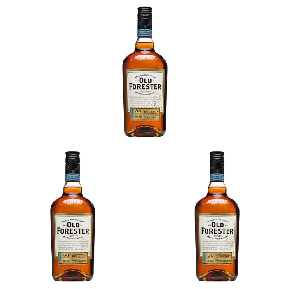 Old Forester Bourbon Whisky 70Cl Pack Of 3