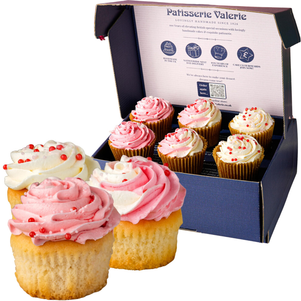 Patisserie Valerie Pretty In Cupcake Collection Handcrafted Vanilla C Pink