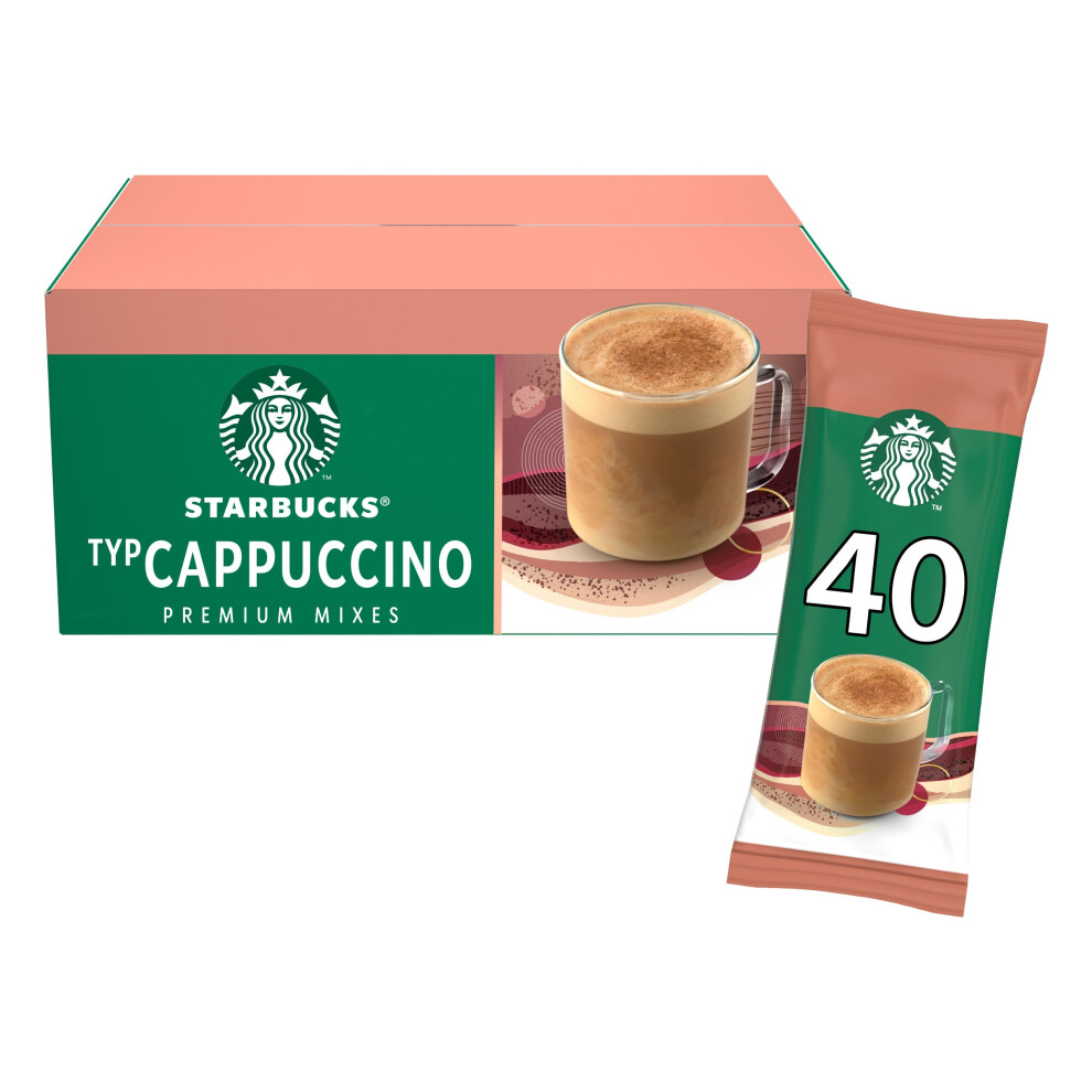 Starbucks Cappuccino Instant Coffee Sachets 40 X 18 G