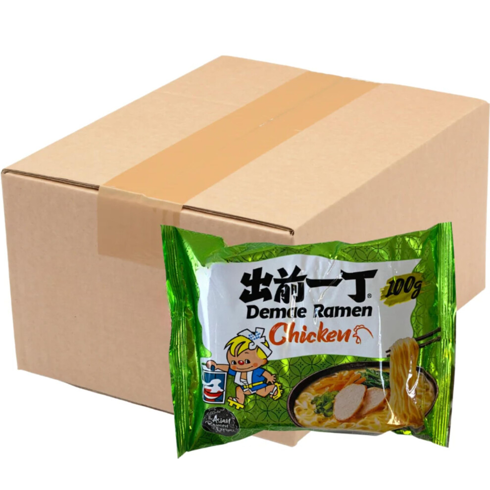 Ede Group Demae Ramen Noodles Chicken Flavour Pack 30 100G Each Instant Nissin Noodl
