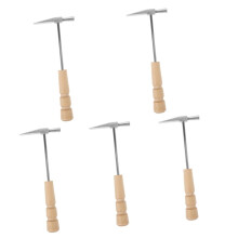 5 Pieces Tuning Tool Kalimba Tuning Hammers For Instrument Hammer Sound Maintenance 15.50X6.50X2.00CMx5pcs Silver x 5 Pieces