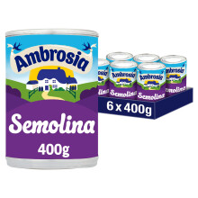 Ambrosia Creamed Semolina Traditional Recipe ReadytoEat Dessert 400 g Pack