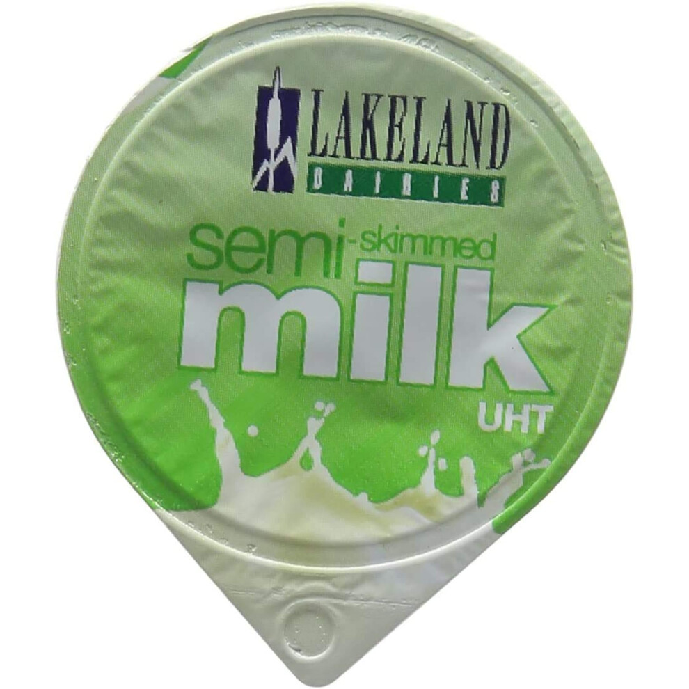 Lakeland Dairies Lakeland 50 Uht Semi Skimmed Milk 12Ml Portions