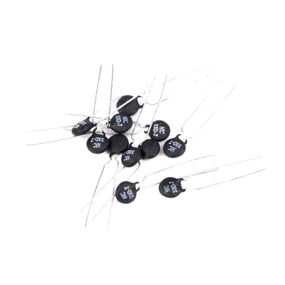 20 Pcs Ntc Thermistor Resistor Ntc 33D7 33D7 Thermal Resistor Multiresistor Optional 9365049040136