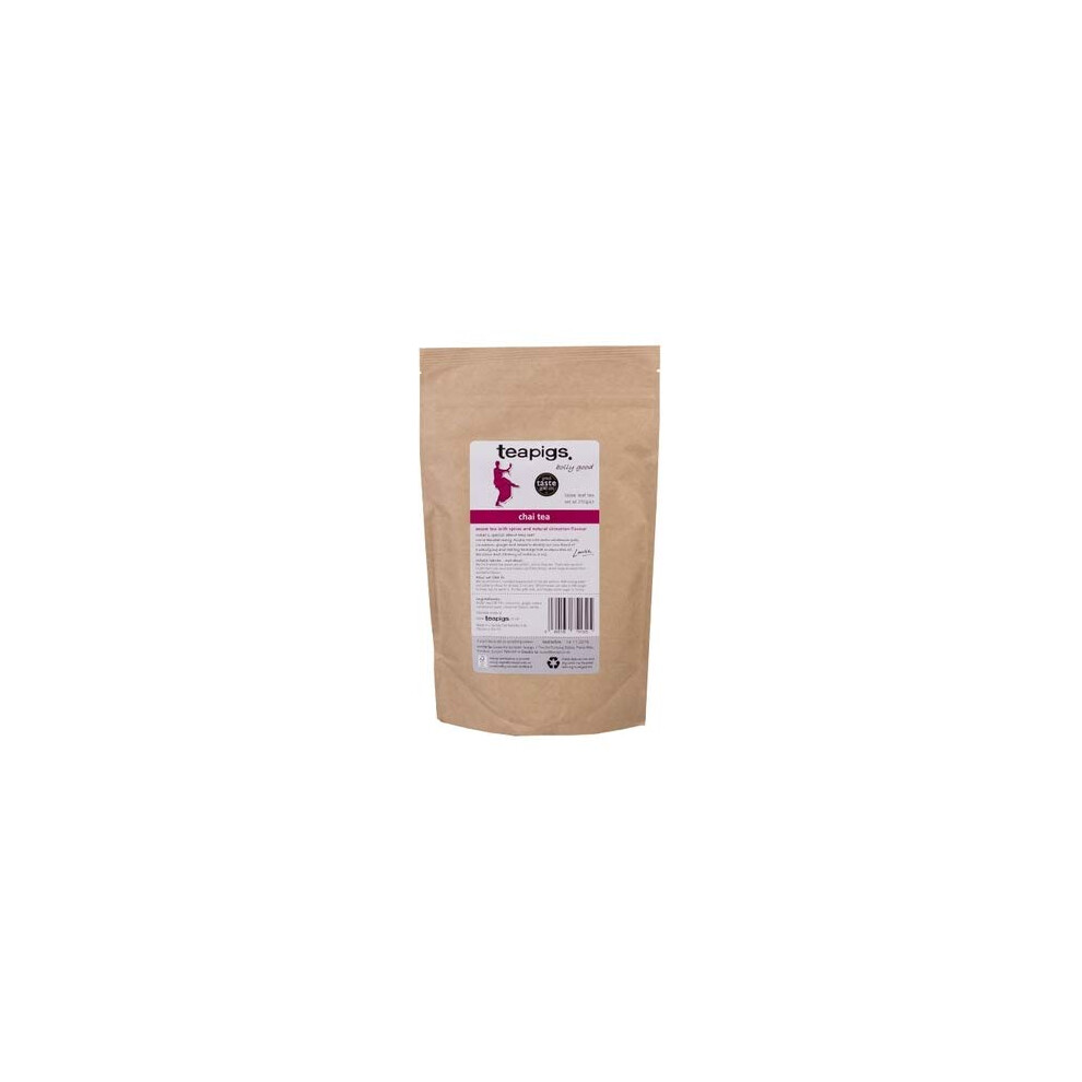 Teapigs Chai Loose Leaf Tea Spiced Indian Masala Chai With Ginger Cinnamon