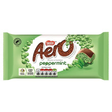 Aero Peppermint Mint Chocolate Sharing Bar 90 g Black