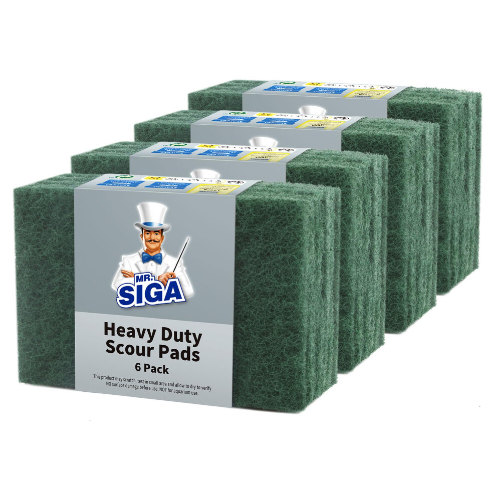 Mr.siga Heavy Duty Scouring Pads, Household Scrubber