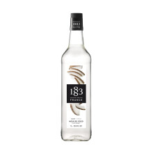 1883 Maison Routin Premium Coconut Syrup for Cocktails  Mocktails Glass 1L