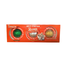 Hot Cocoa Bomb 3 Pack Assorted Flavours Milk Chocolate Salted Caramel An