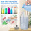 Spray Mops for Cleaning  Microfibre Flat Mop for Kitchen Bathroom Laminate 5