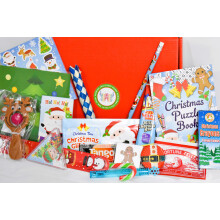 Classic Retro Christmas Sweets and Treats Mini Letter Box Treat Gift Box F