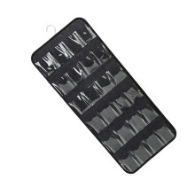 Felt Wall Organizer With Pockets, Compact Space Saving Nursery Storage, Hanging Baby Shoe and Toy Tidies, Dark Gray