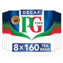 PG Tips Decaf Tea Bags Bulk Decaffeinated Teabags Smooth Refreshing Blac