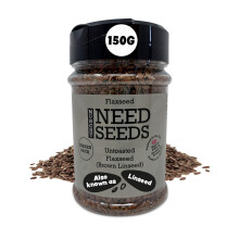Flax Seeds 150g Shaker – High in Omega3 Fiber – Supports Digestion Heart