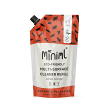 Miniml Eco Multi Surface Cleaner General Purpose 1L Refill Blood Orange Sce