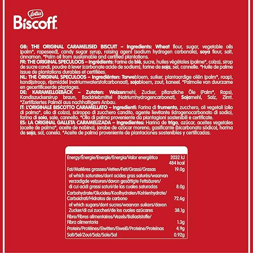 Lotus Biscoff Caramelised Biscuit 64 Indivually Wrapped 2 Packs 128 Biscuit 1