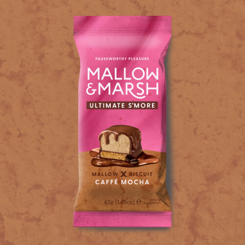 Mallow  Marsh Ultimate S'more Bar  Caffé Mocha Milk Chocolate Covered Coffe 2